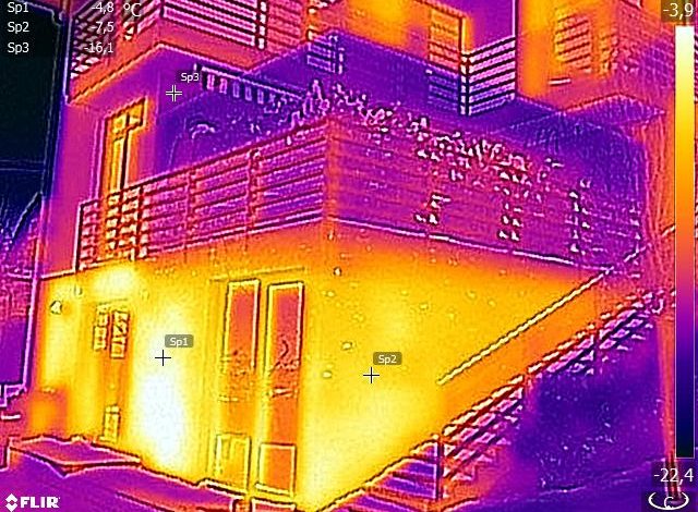 Тепловизионное обследование зданий и сооружений